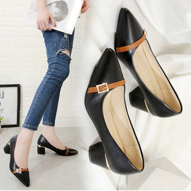 туфлі квадрат